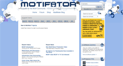 Desktop Screenshot of motifator.com